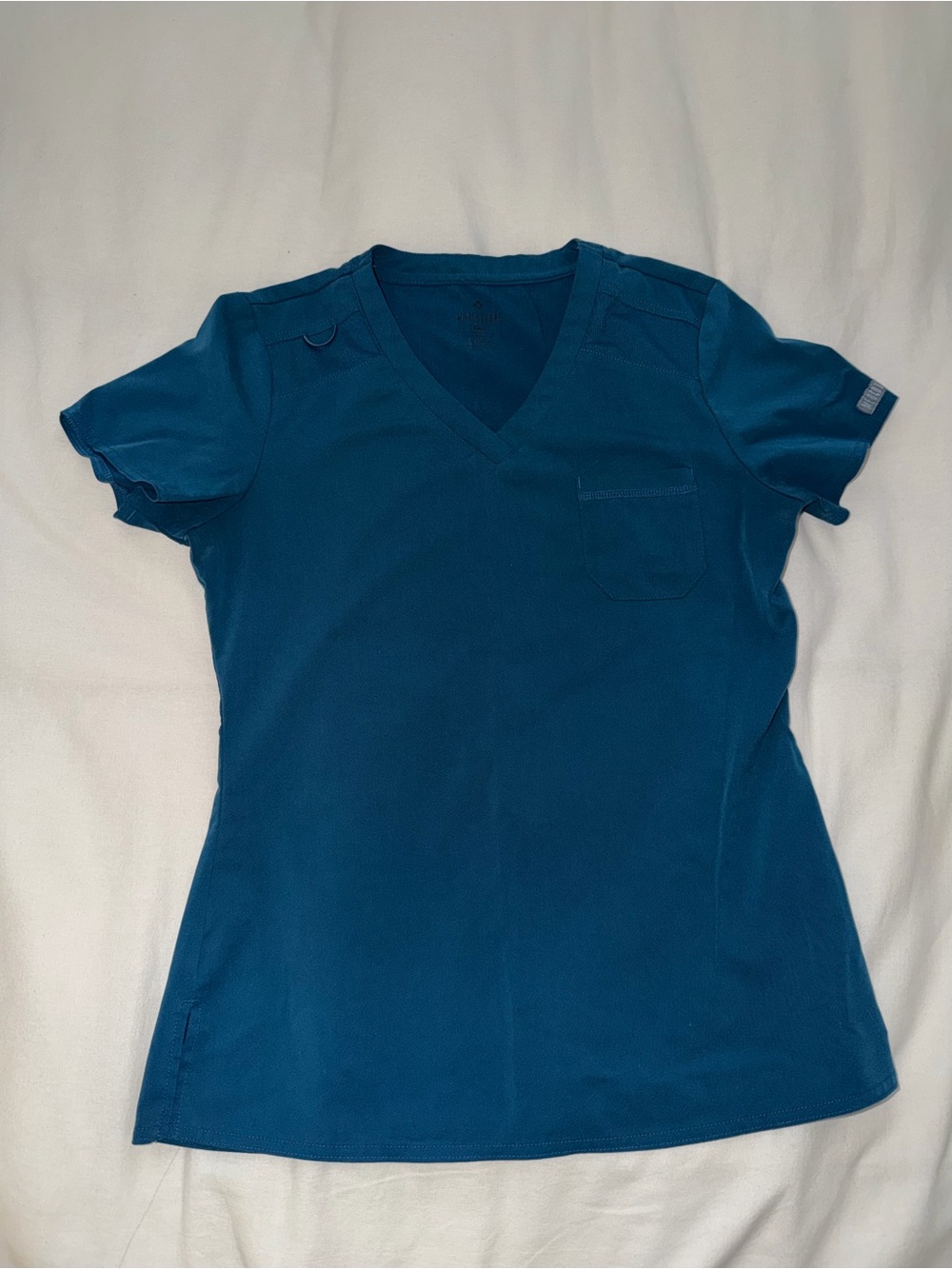 Med Couture Scrub Set- Caribbean Blue - size small